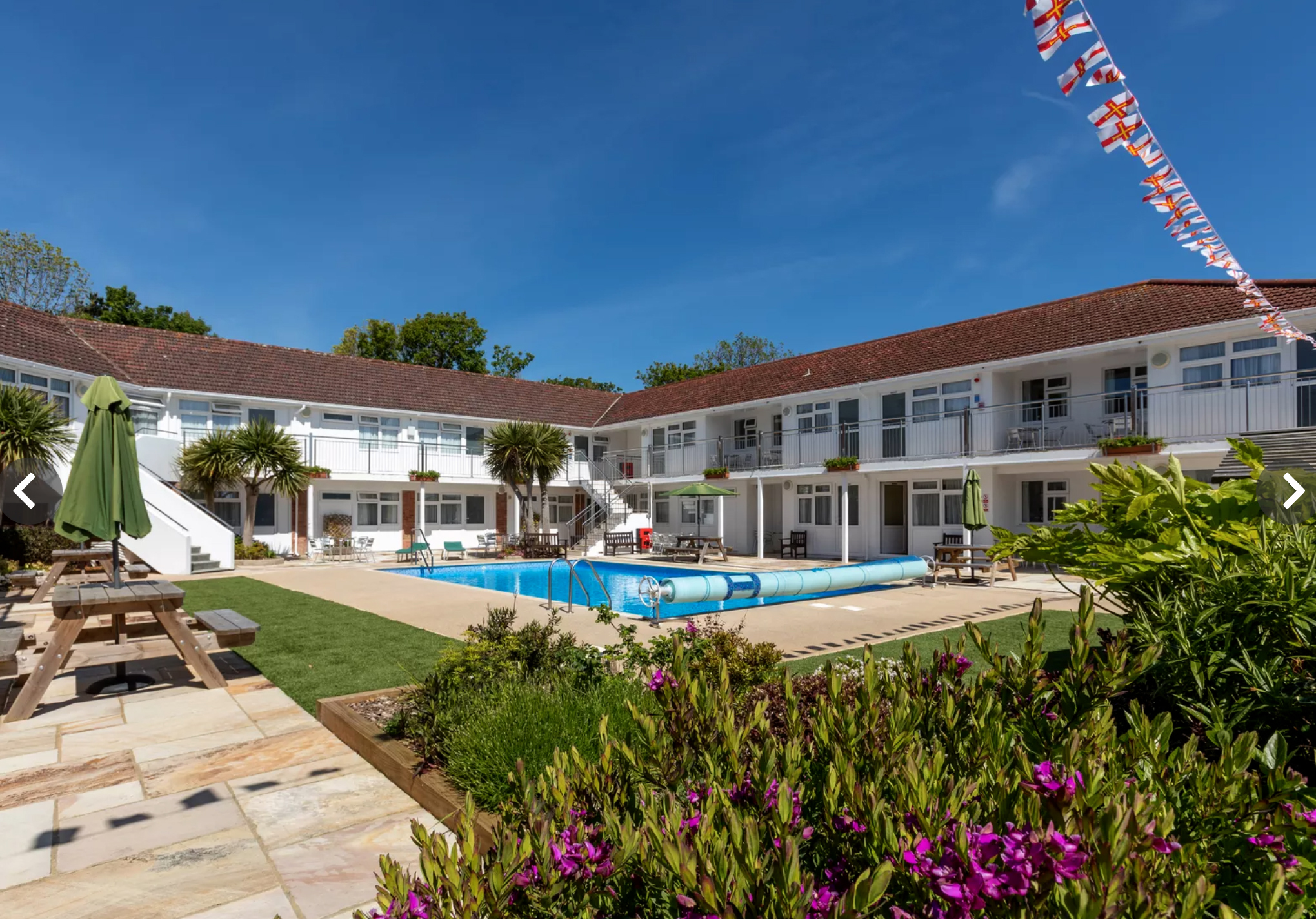 Exterior and pool